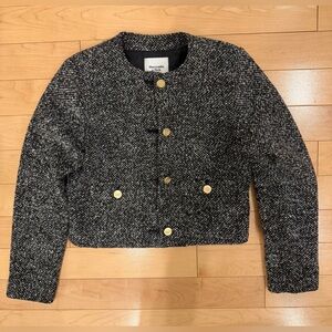 Abercrombie & Fitch tweed cropped lady jacket. Size small.